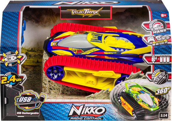 Изображение товара Радиоуправляемая игрушка Nikko Вездеход VelociTrax - 2022 / 10033 (Rally Red)