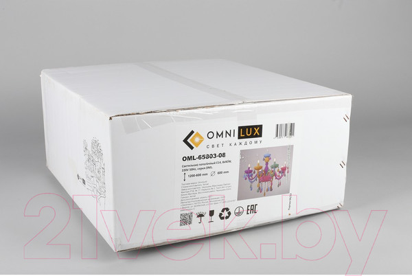Изображение товара Люстра Omnilux Cavaglia OML-65803-08