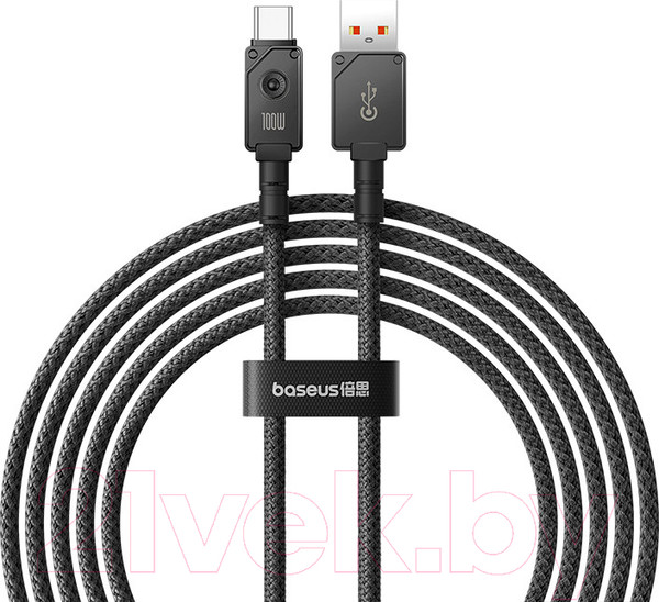 Изображение товара Кабель Baseus Unbreakable USB to Type-C 100W / P10355801111-01 (2м, черный)