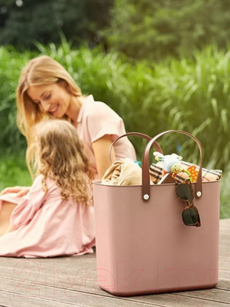 Изображение товара Сумка-шоппер Rotho Multibag Albula Style / 1044402089 (розовый)