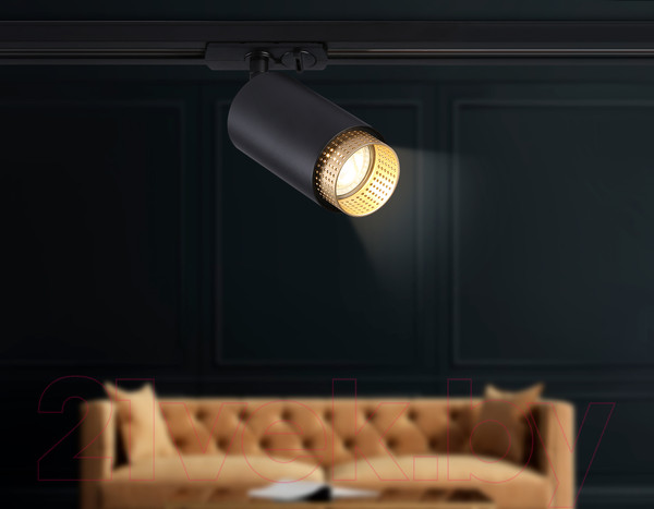 Изображение товара Трековый светильник Ambrella GL5162 BK/GD (черный/золото)