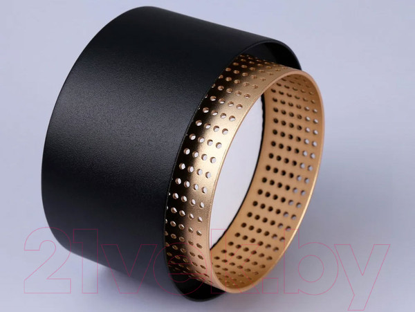 Изображение товара Точечный светильник Ambrella TN71275 BK/GD (черный/золото)