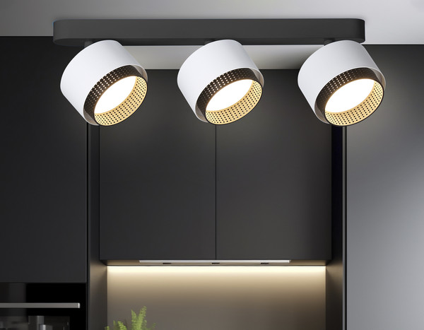 Изображение товара Спот Ambrella TN71291/3 WH/BK (белый/черный)