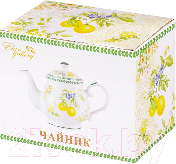 Изображение товара Заварочный чайник Elan Gallery Лимоны / 420516 