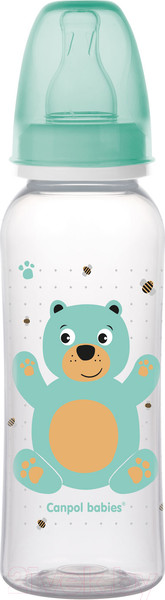 Изображение товара Бутылочка для кормления Canpol Cute Animals / 11/841 (250мл)