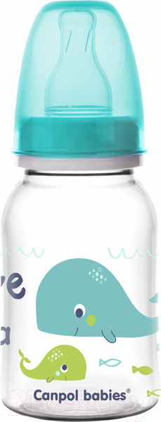 Изображение товара Бутылочка для кормления Canpol Love & Sea / 59/300 (120мл)