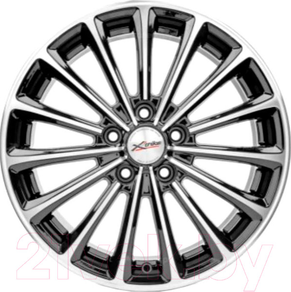 Изображение товара Литой диск X'trike X-136 17x7" 5x108мм DIA 63.35мм ET 45мм BKM/FP