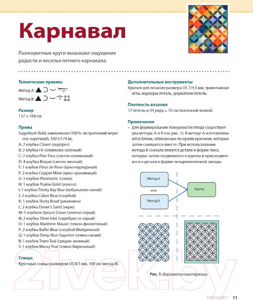 Изображение товара Нехудожественная книга Эксмо Дерзкие пледы / 9785041938888 (Хольцман М.)