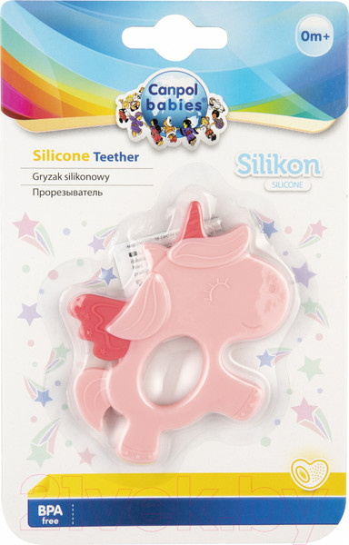 Изображение товара Прорезыватель для зубов Canpol Эластичный Единорог / 51/007