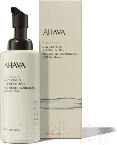 Изображение товара Пенка для умывания Ahava Cleanse Нежная (230мл)