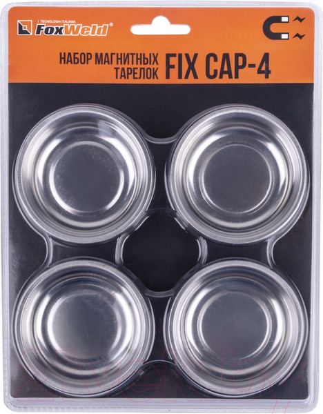Изображение товара Набор магнитных фиксаторов FoxWeld Fixcap-5 / 5400