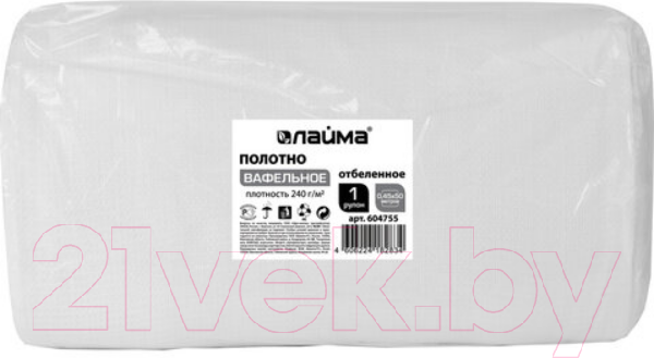 Изображение товара Ветошь Laima Вафельная / 604755