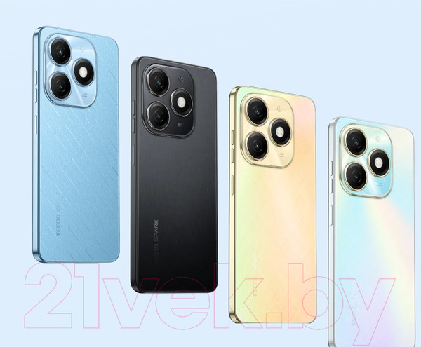 Изображение товара Смартфон Tecno Spark 20 8GB/256GB (Gravity Black)