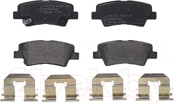 Изображение товара Тормозные колодки Brembo P30067