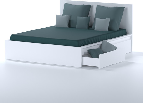 Изображение товара Двуспальная кровать Mio Tesoro Варма Sang 160 (белый)