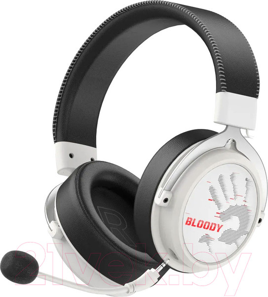 Изображение товара Наушники-гарнитура A4Tech Bloody Sports MR590 (белый/черный)