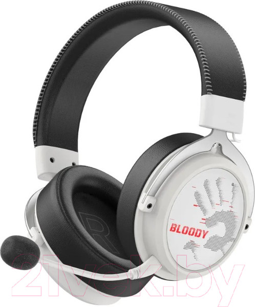 Изображение товара Наушники-гарнитура A4Tech Bloody Sports MR590 (белый/черный)