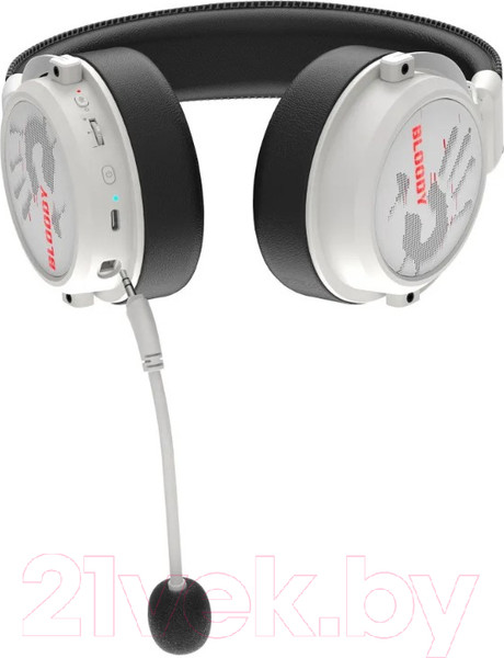 Изображение товара Наушники-гарнитура A4Tech Bloody Sports MR590 (белый/черный)