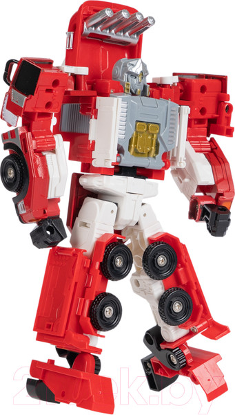 Изображение товара Робот-трансформер Bondibon Bondibot Пожарная машина с лестницей / ВВ6107 (красный)