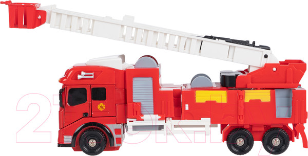 Изображение товара Робот-трансформер Bondibon Bondibot Пожарная машина с лестницей / ВВ6107 (красный)