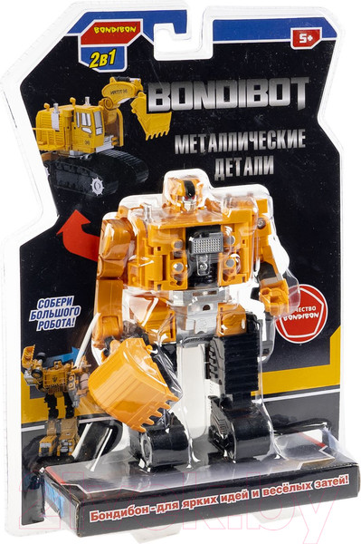 Изображение товара Робот-трансформер Bondibon Bondibot Строительная техника / ВВ6097