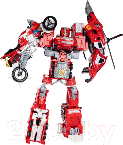 Изображение товара Робот-трансформер Bondibon Bondibot Мотоцикл / ВВ6104 (красный)