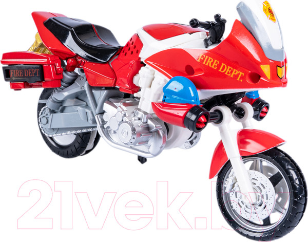 Изображение товара Робот-трансформер Bondibon Bondibot Мотоцикл / ВВ6104 (красный)