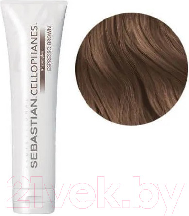 Изображение товара Крем-краска для волос Sebastian Cellophanes Тонирующая (300мл, двойной эспрессо)