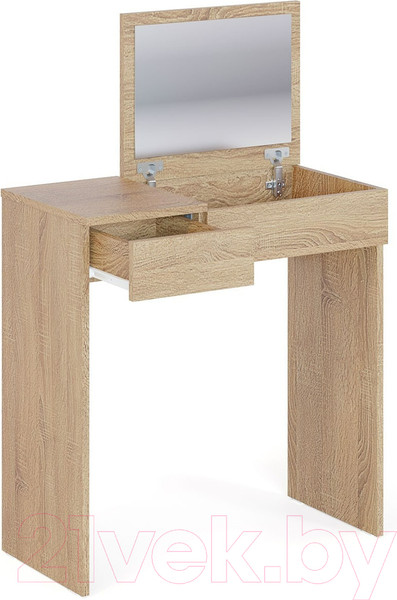 Изображение товара Туалетный столик с зеркалом Сокол-Мебель СП-22 (дуб сонома)