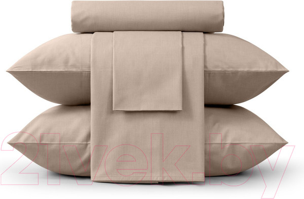 Изображение товара Комплект постельного белья Verossa Евро Melange Praline VRM 2515 Praline Д12 23