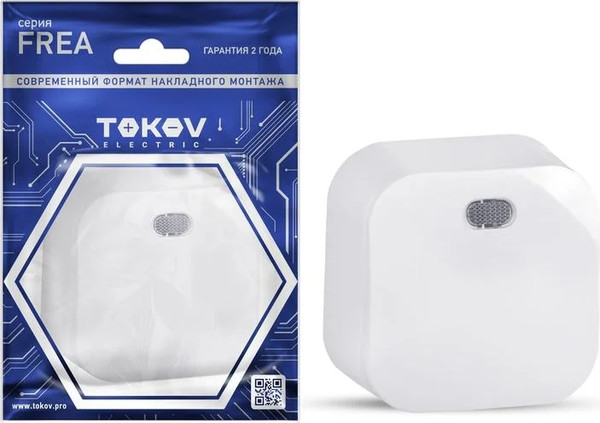Изображение товара Выключатель Tokov Electric Frea TKE-FR-V1I-C01 (белый)