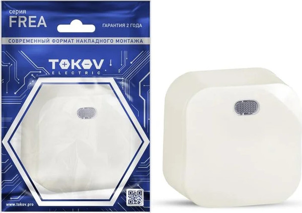 Изображение товара Выключатель Tokov Electric Frea TKE-FR-V1I-C02 (бежевый)