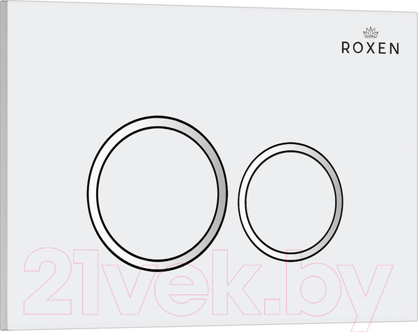 Изображение товара Кнопка для инсталляции Roxen Santi 410260W