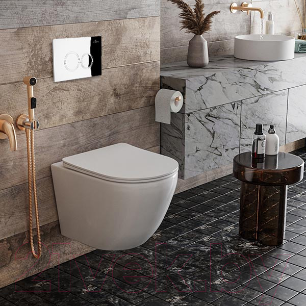 Изображение товара Кнопка для инсталляции Roxen Santi 410260CH