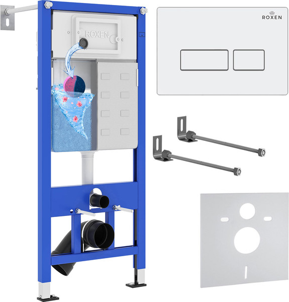 Изображение товара Инсталляция для унитаза Roxen StounFix Dual Fresh 833336