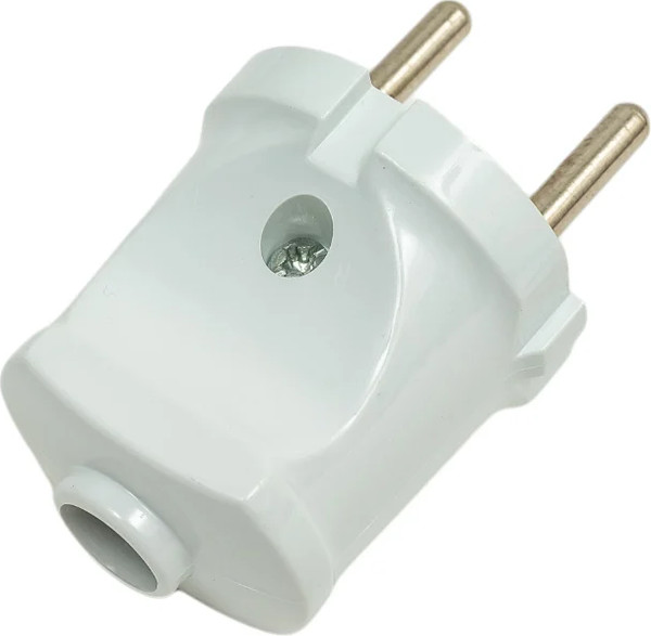 Изображение товара Вилка штепсельная Tokov Electric TKL-PL-C01 (белый)