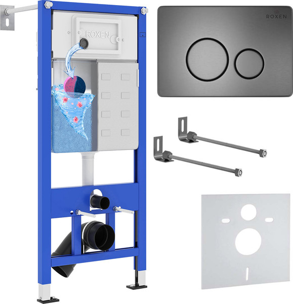 Изображение товара Инсталляция для унитаза Roxen StounFix Dual Fresh 868304