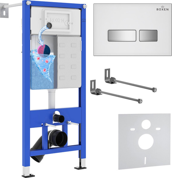 Изображение товара Инсталляция для унитаза Roxen StounFix Dual Fresh 871161