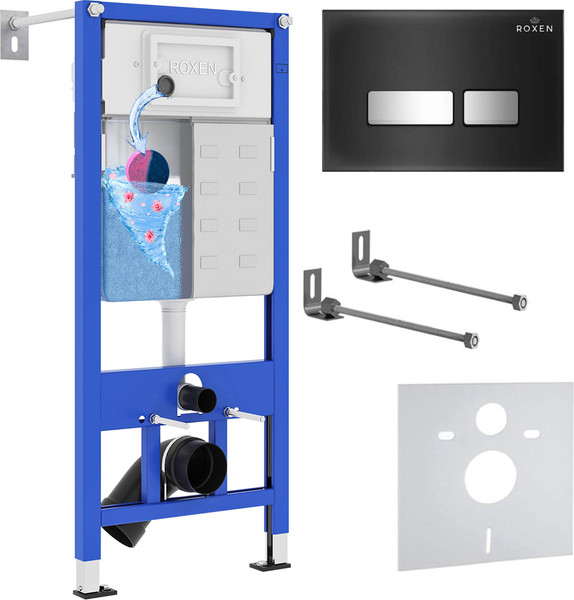 Изображение товара Инсталляция для унитаза Roxen StounFix Dual Fresh 873337