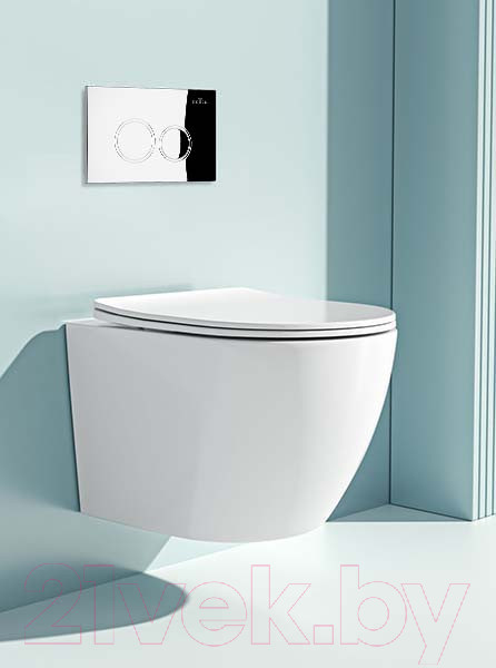 Изображение товара Унитаз подвесной с инсталляцией Roxen StounFix Dual Fresh 508565