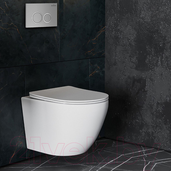 Изображение товара Унитаз подвесной с инсталляцией Roxen StounFix Dual Fresh 524734