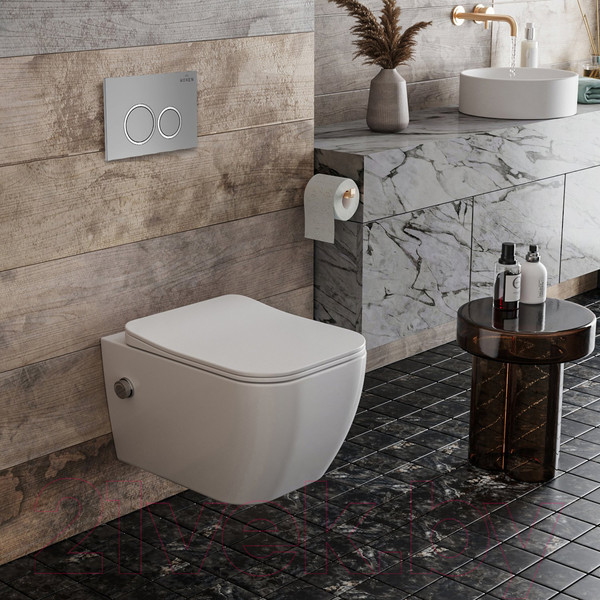 Изображение товара Унитаз подвесной с инсталляцией Roxen StounFix Dual Fresh 533185