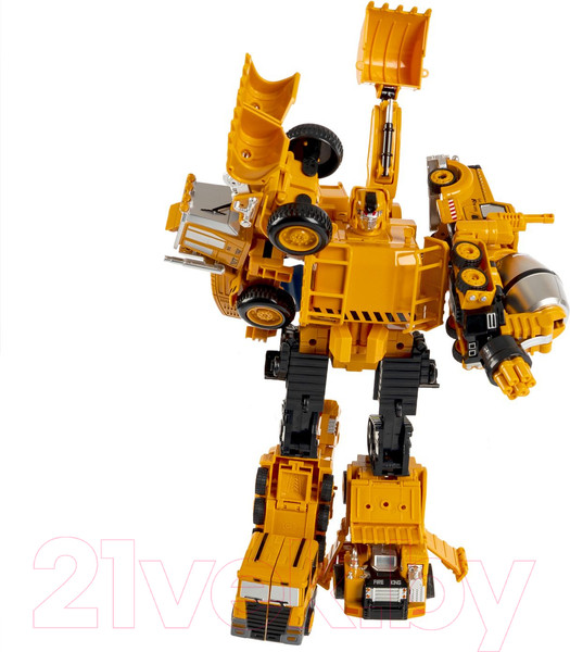 Изображение товара Робот-трансформер Bondibon Bondibot Автокран / ВВ6096 (желтый)
