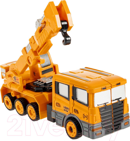 Изображение товара Робот-трансформер Bondibon Bondibot Автокран / ВВ6096 (желтый)