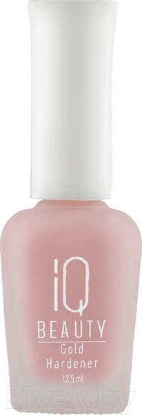 Изображение товара Средство для укрепления ногтей IQ Beauty Gold Hardener Blush С коллоидным золотом (12.5мл)