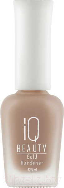Изображение товара Средство для укрепления ногтей IQ Beauty Gold Hardener Nude С коллоидным золотом (12.5мл)