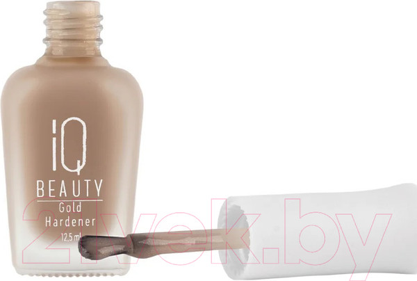 Изображение товара Средство для укрепления ногтей IQ Beauty Gold Hardener Nude С коллоидным золотом (12.5мл)
