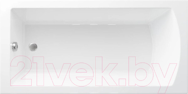 Изображение товара Ванна акриловая Polimat Tola 170x75 / 00604 (с ножками)