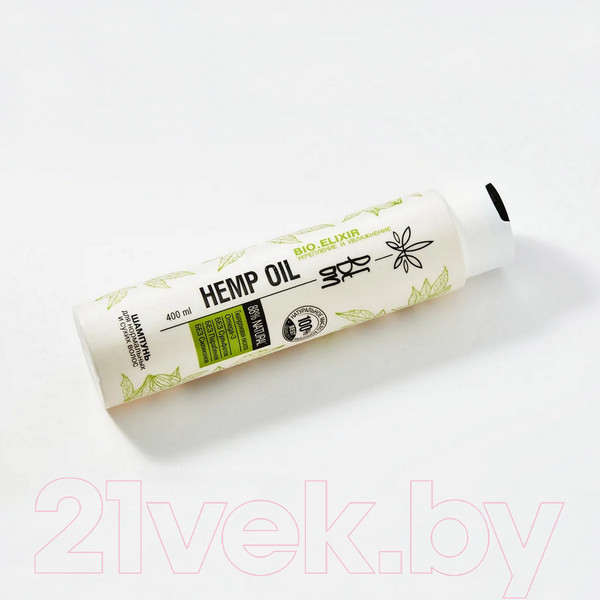 Изображение товара Набор косметики для волос BeOn Hemp Oil Увлажнение+Сквалан Шампунь+Бальзам+Масло (400мл+200мл+50мл)