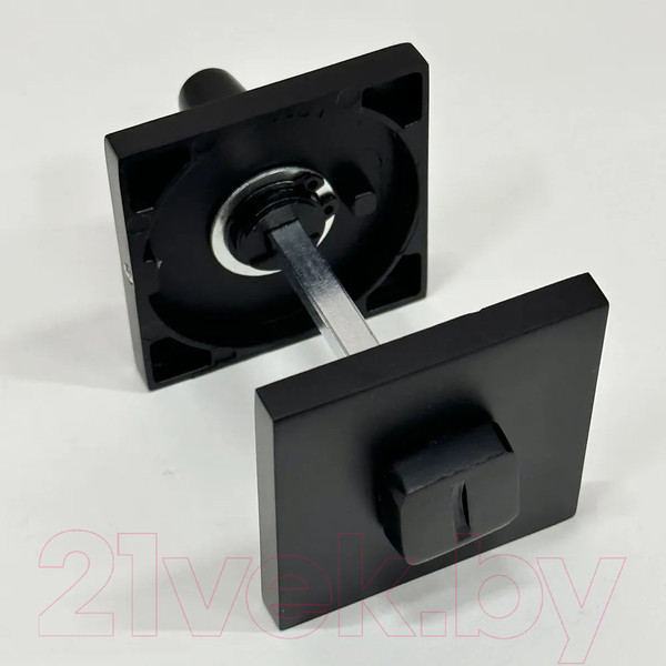 Изображение товара Фиксатор дверной защелки Rucetti RAP WC SLIM-S BL (черный)